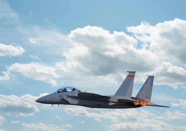 現代 の 軍用 航空 機 は 雲 の ある 空 を 飛ぶ と,その 力 と 機動 能力 を 展示 し て い ます