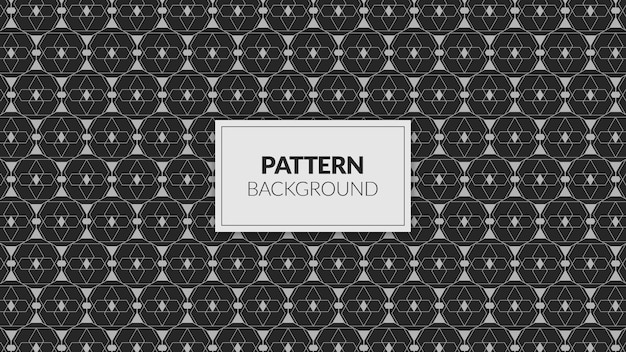 Modern Minimal geometric Black pattern background