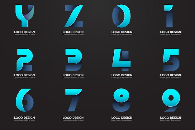 Logo moderno minimal per banner