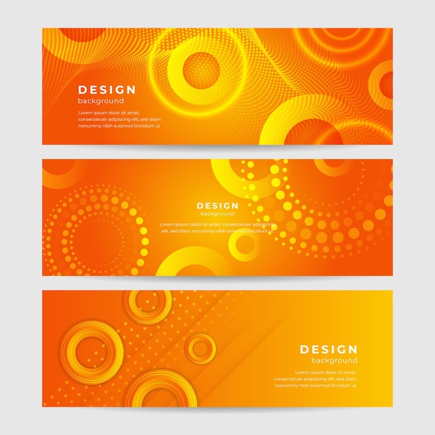 Vector modern minimal orange background design abstract orange banner vector illustration yellow orange vector abstract graphic design banner pattern background template