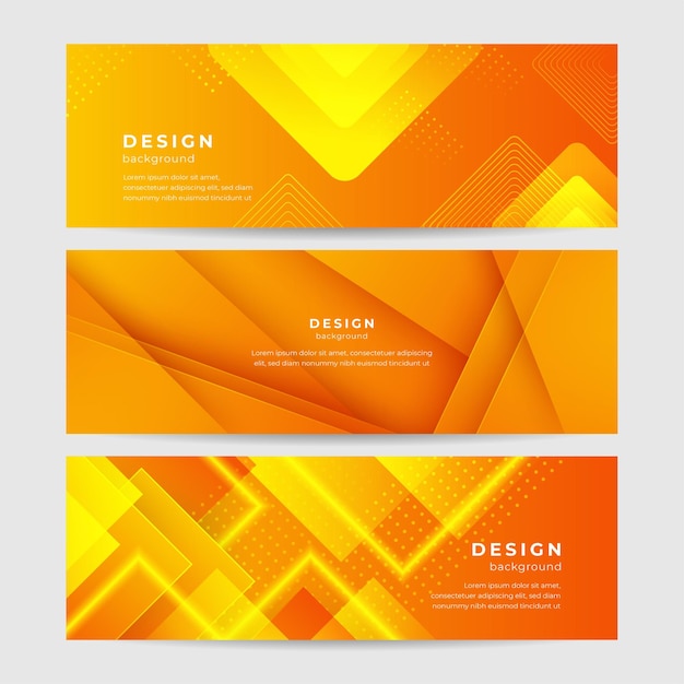 Vector modern minimal orange background design abstract orange banner vector illustration yellow orange vector abstract graphic design banner pattern background template