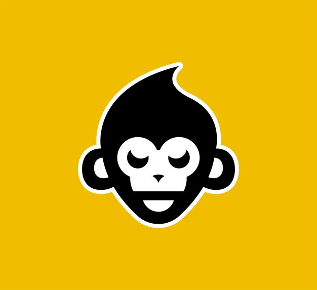 modern monkey logo design for your business
