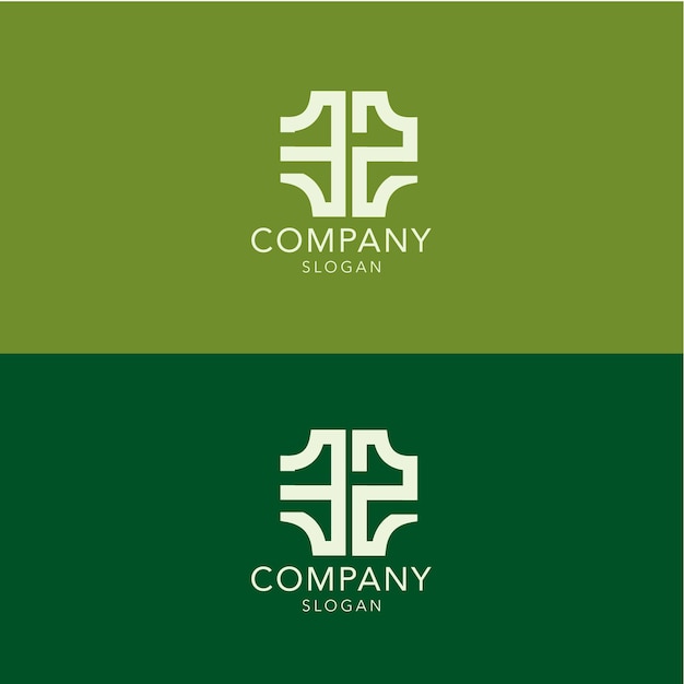 Modern monogram initial letter ez logo template