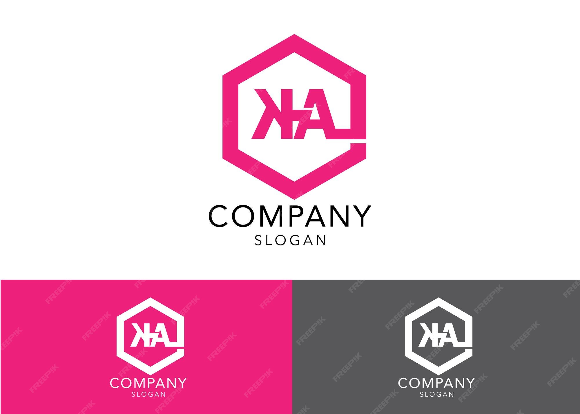Premium Vector | Modern monogram initial letter ka logo template