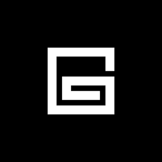 modern monogram letter G logo design