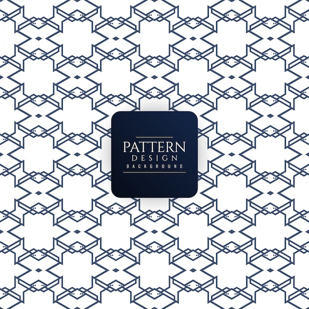 Modern mosaic pattern