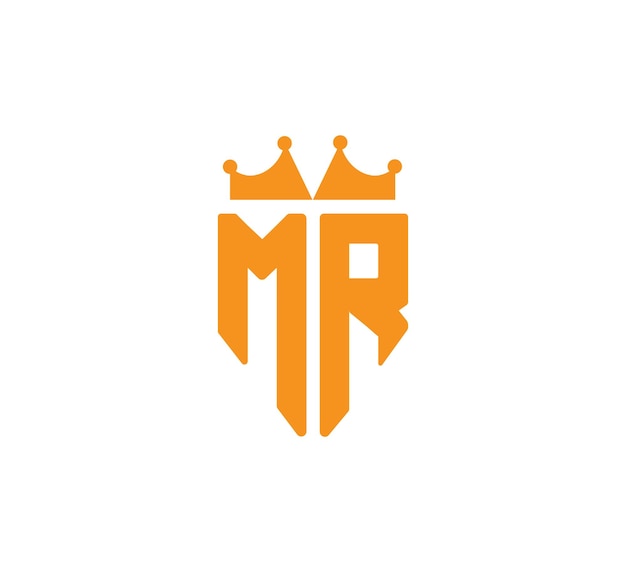 Modern MR-logo voor bedrijven