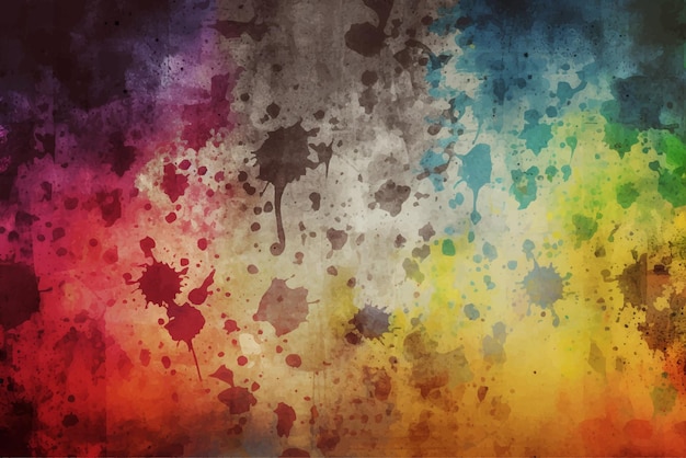 Modern multicolor abstract grunge background