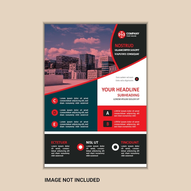 Modern Multipurpose Flyer Template Fully Editable and Print Ready A4 Size With Bleed