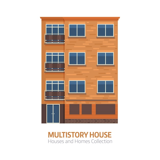 modern multistory house