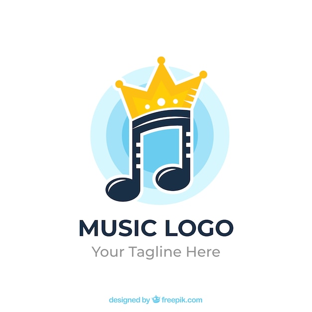 Modern music logo