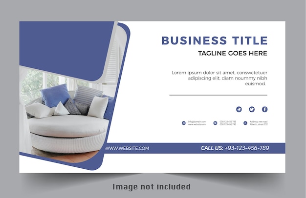 Modern new business banners design