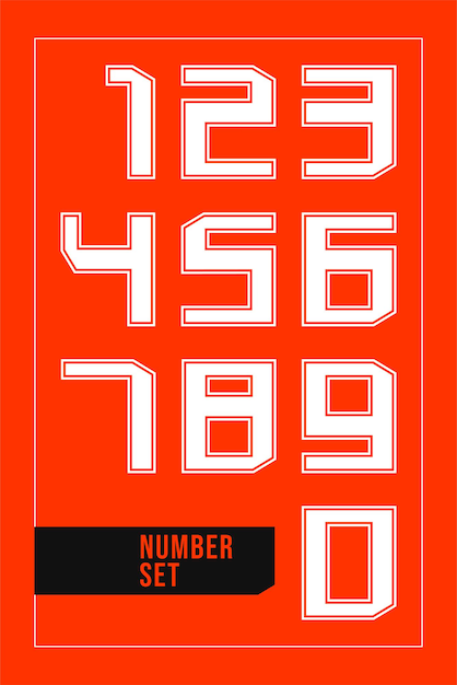 modern number set collection