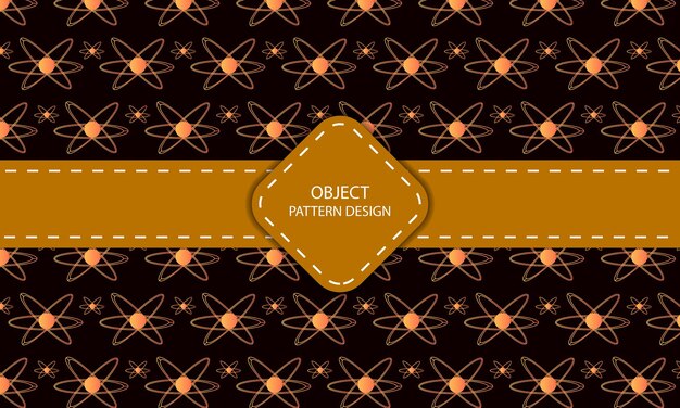 Premium Vector | Modern object patterns design