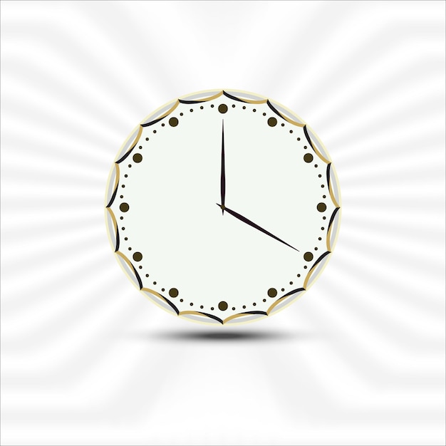 Modern Office Wall Clock Design