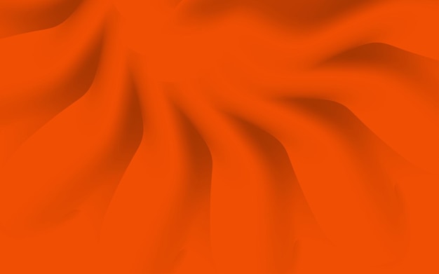 Modern orange wavy abstract background