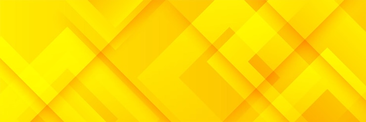 Vector 現代のオレンジ色の黄色いバナー 幾何学的形状 企業の抽象的なテクノロジーの背景 ベクターの抽象的なグラフィックデザイン バナーパターンのプレゼンテーションの背景ウェブテンプレート