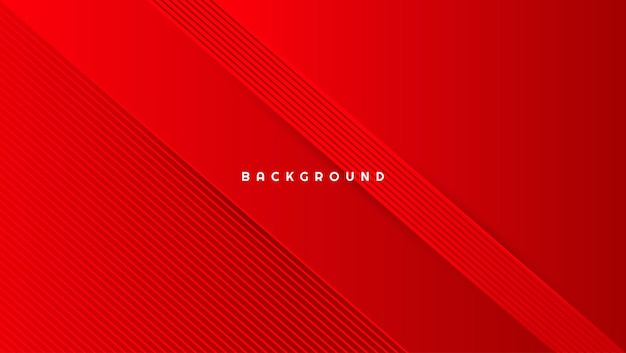 Modern overlap background with red gradient shading