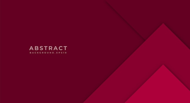 Vector modern overlap dimension red line bar background with copy space for text or message