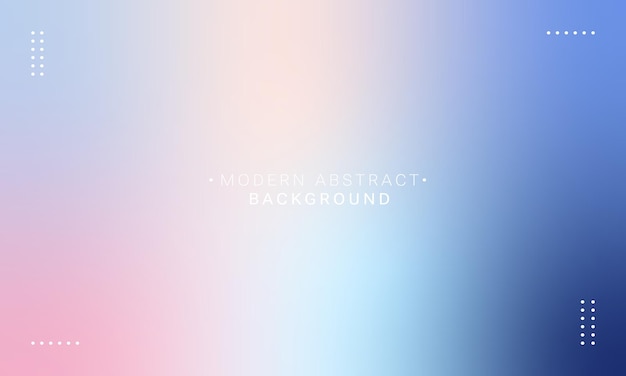 Modern pastel abstract background with blurred gradient