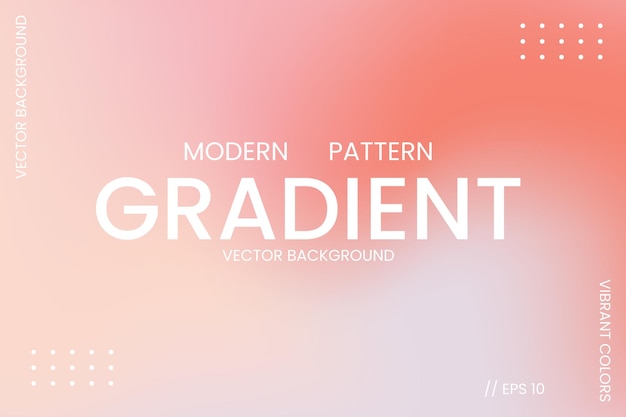 Modern Pattern Gradient Soft Pink