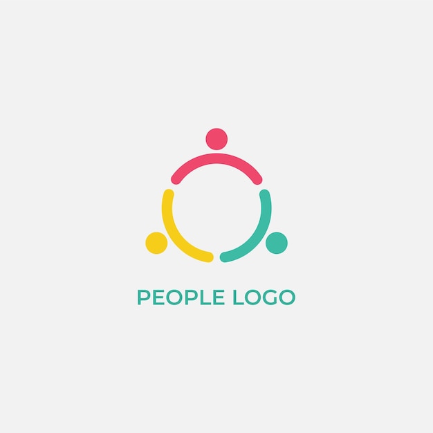 modern people or community logo