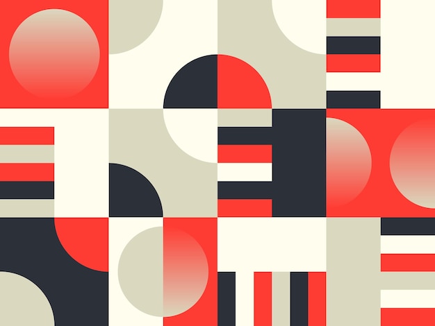 Modern Perfectionism bauhaus artwork geometric wrapping popular squares pixel blocks