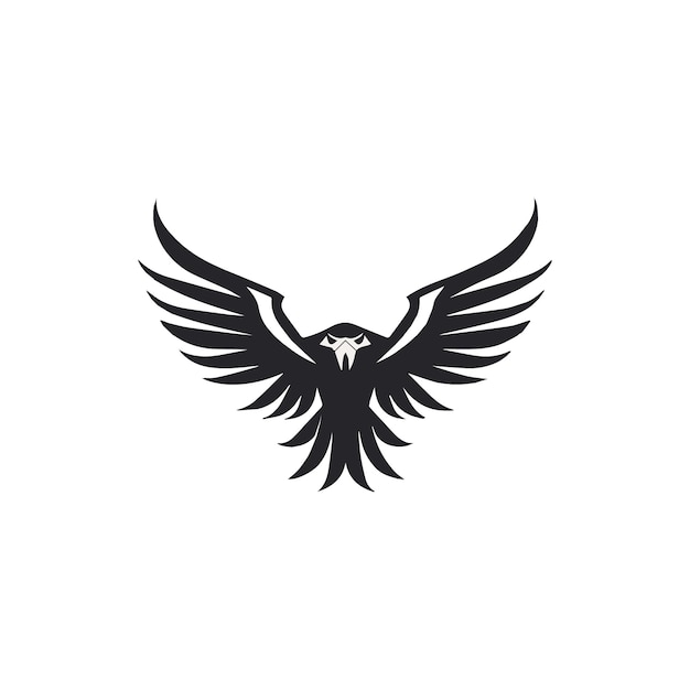 L'illustrazione vettoriale del logo phoenix moderno creative phoenix logo concept isolato su sfondo bianco