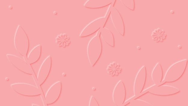 Vector modern pink abstract background of spring