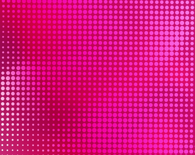 Vector modern pink abstract halftone background