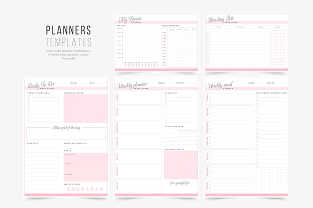modern planner templates