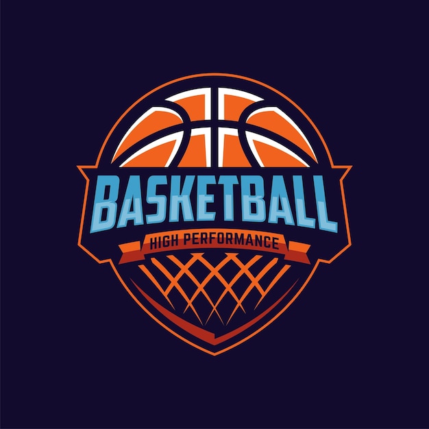 Basketball Championship Logo Template