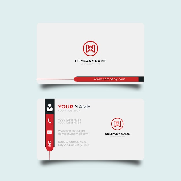 Modern professional business card  