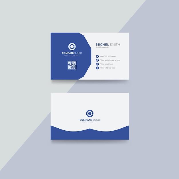 Modern professional business card