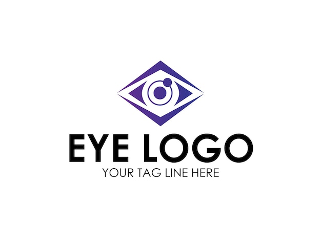 Modern and professional Eye logo design with good eye icon