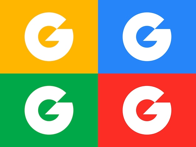 Modern professional logo in the shape of the letter G Exclusive G shape