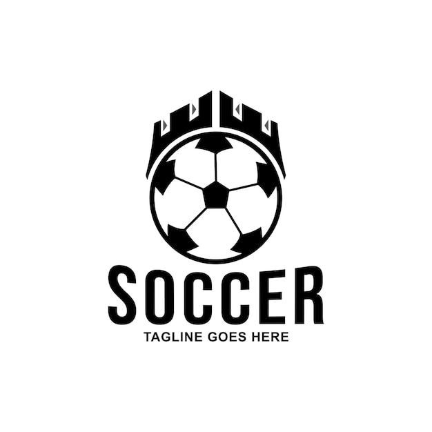 Modern professional logo for a soccer tournament.