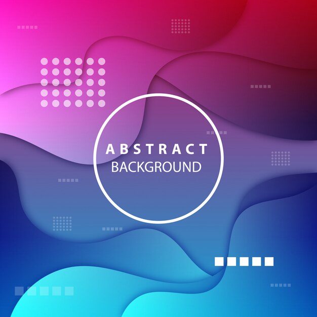 Modern purple and pink background of abstract shapes