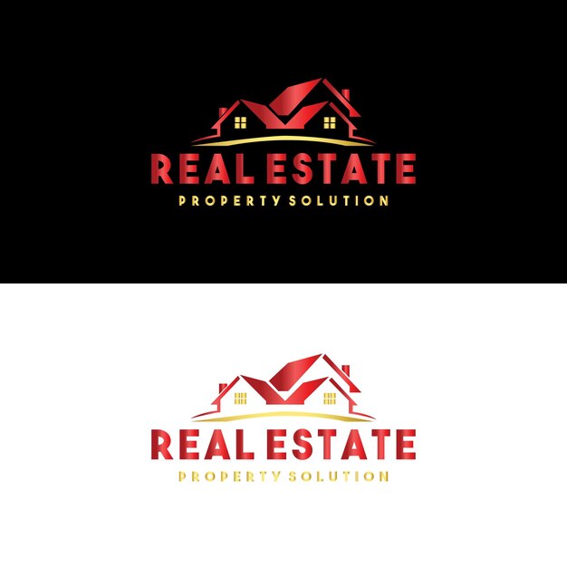 modern real estate building logo design 7