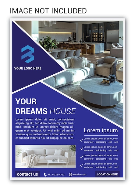 modern real estate flyer design templates home for sale ads property features stylish layouts