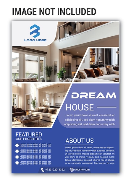 modern real estate flyer design templates home for sale ads property features stylish layouts