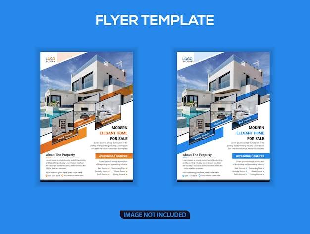 Modern Real estate flyer template