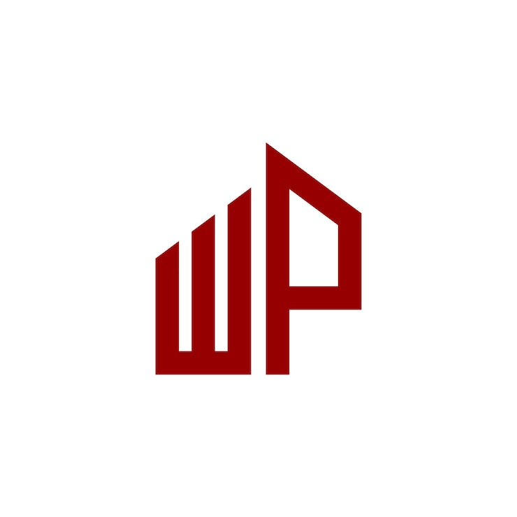 Vector modern real estate logo design