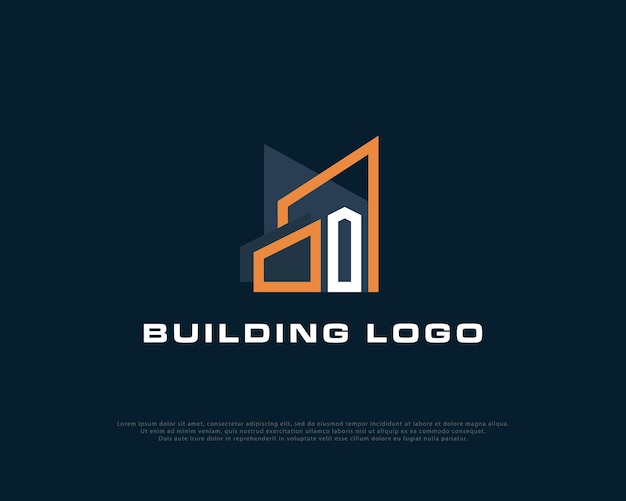 Vector modern real estate or logo vector design