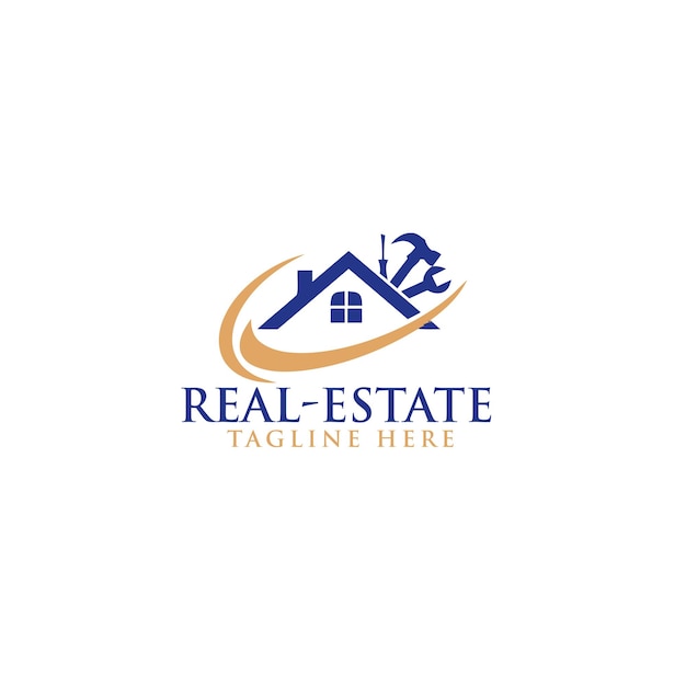 Modern real estate logo