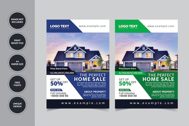 Modern Realestate Flyer Template