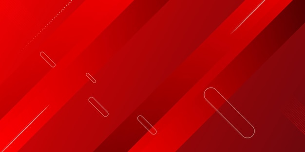 Современный красный абстрактный фон для использования в презентации для бизнеса, корпоративного, плаката, шаблона, вектора