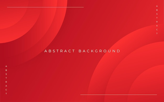 Vector modern red abstract background template