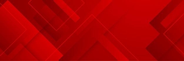 Современный красный абстрактный веб-баннер фоновый творческий дизайн