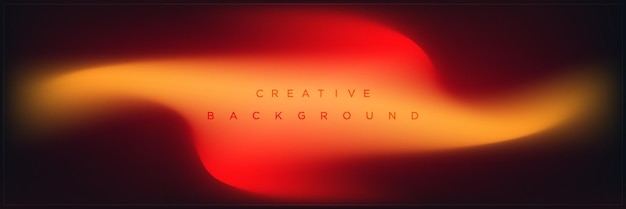 Modern red burn banner gradient background design